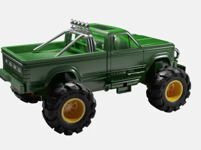 Turbo Truck 3D model