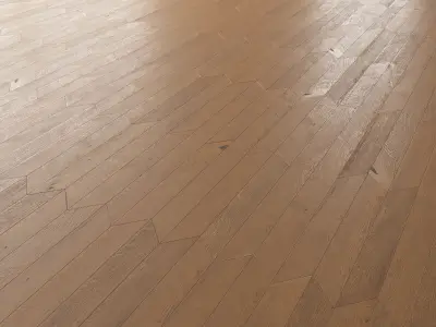  Parquet Oak Cornell Firestop set 6 3D model