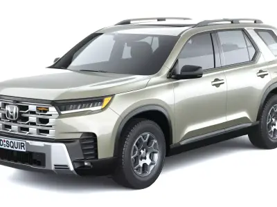 Honda Pilot Trailsport 2026 3D model