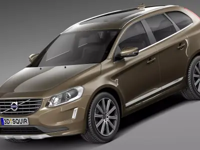 Volvo XC60 2014 3D model