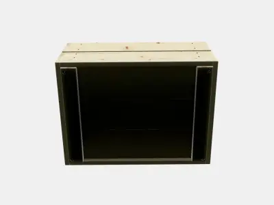 KNAGGLIG box Low-poly 3D model