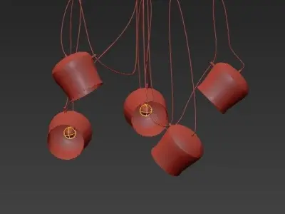 Aim Suspention Light 3D model