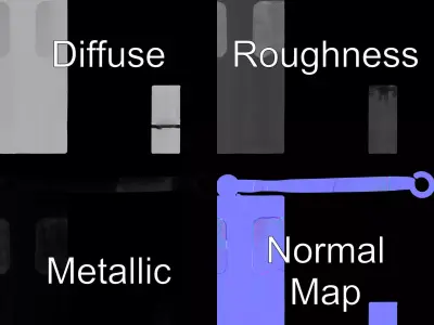 Precision Soldering Iron Model Pack Low-poly 3D model