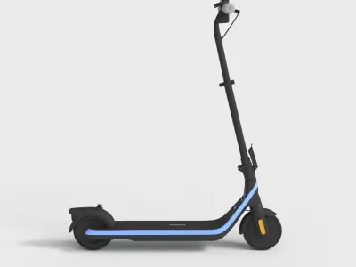 SEGWAY ELECTRIC SCOOTER Low-poly 3D model