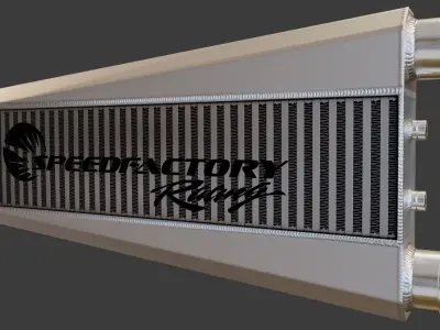 SpeedFactory Racing Intercooler Low-poly 3D model