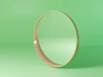 Interior mirror 3D model