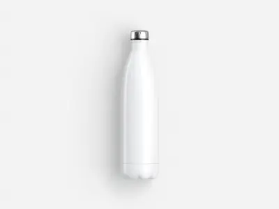 Aluminum Swell Sport Bottle - metal thermo water botle Low-poly 3D model