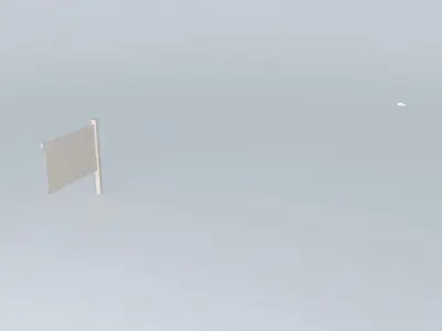 Vinyl Privacy Fence Free 3D model