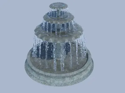 Water Fountain 3D model