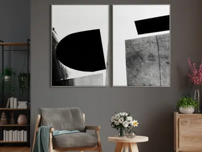 Photo Frame 124 Low-poly 3D model