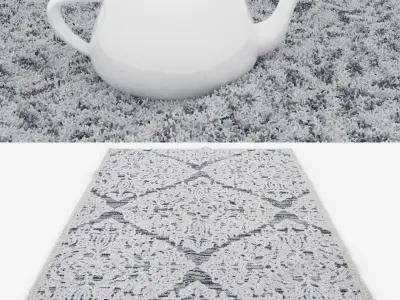 Rugs No 435 Low-poly 3D model