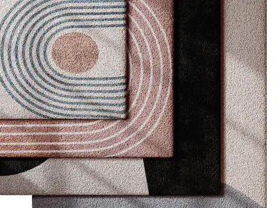 Rug Set 04 3D model