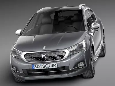 Citroen DS4 2016 3D model