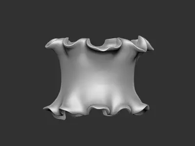 Blossom Napkin Ring 3D print model
