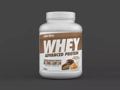 Protein Powder 3D model