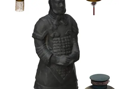 Chinese Object Pack 3D model