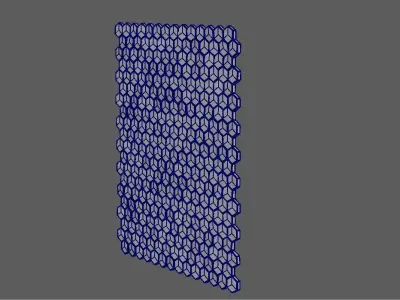 Dekowall Hexagon Tiles 3D model