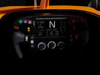 McLaren Formula 1 Concept Car  3D model