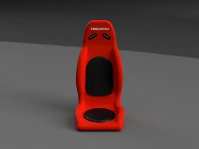 Recaro seat 3D model