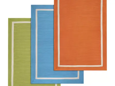 Rug Set 1534 3D model