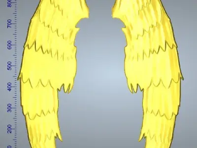 ANGEL WINGS 3D print model