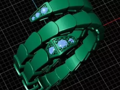 ring bulgari 3dm 3D print model