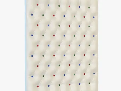 Capito wall panel Chesterfield 3D model