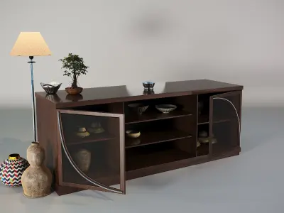 Cupboard or Bookcase v5-2020 3D model