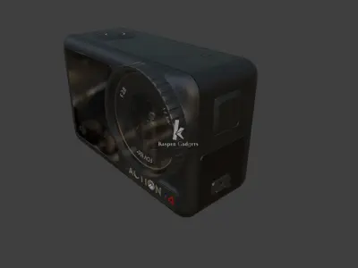 DJI Action 4 3D print model