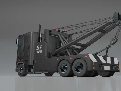 Freightliner TOW TRUCK 3D model