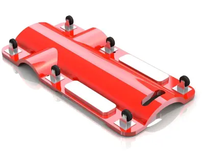 Car Creeper Garage 3D model