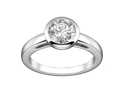 bezel ring 92  3D print model