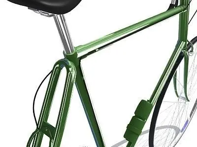 Simple Street Bicycle 3D model