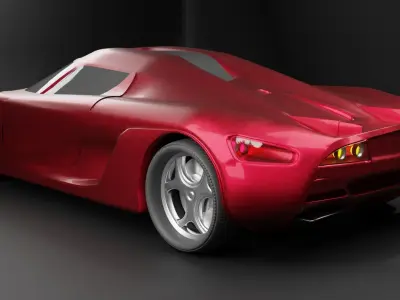 Koeningsegg Regera 3D Model 3D model