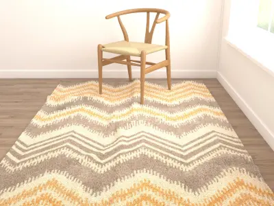 Rugs No 218 Low-poly 3D model