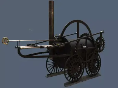 Pen Y Darren Locomotive 3D model