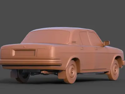 Gaz 3110 3D print model