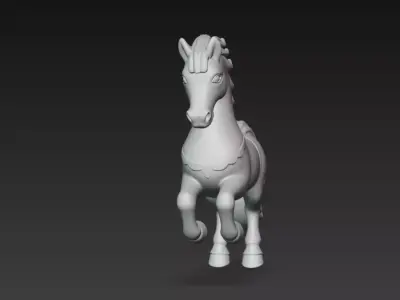 Christmas Creations - Horse 3D print model