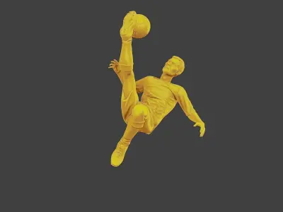 Soccer Player SP 010 3D print model