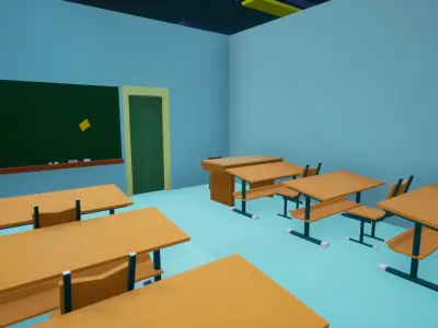 Educational Environment 3D model