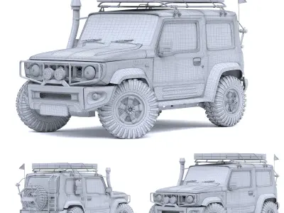 SUZUKI JIMNY 3D model