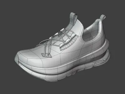 High quality Sneaker Model 3D model