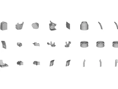  Batmobile Batman Car Tumbler  3D print model