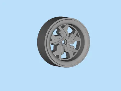 Lowrider big wheels Donk Rims Gangster wheels 3D print model