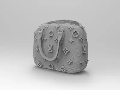 Louis Vuitton Planter Vase Bag 3D Printing  3D print model