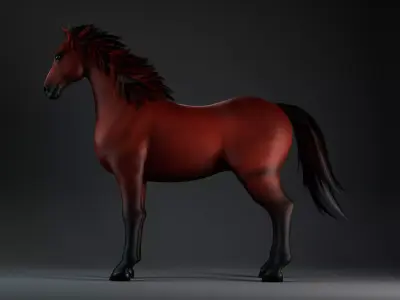 Horse-G4 3D model