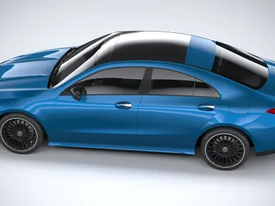 Mercedes-Benz CLA 2024 3D model