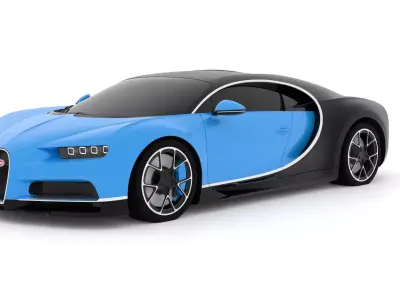 Bugatti Chiron 3D model