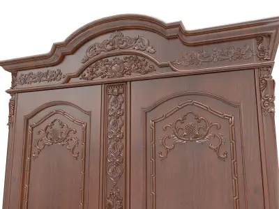 classic wardrobe 3D model