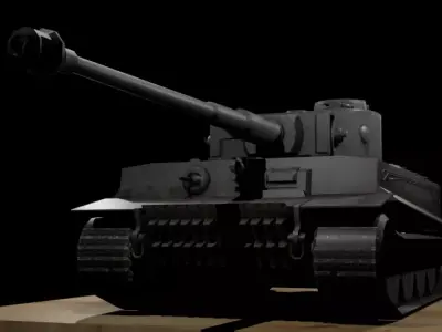 Tiger H1 3D model